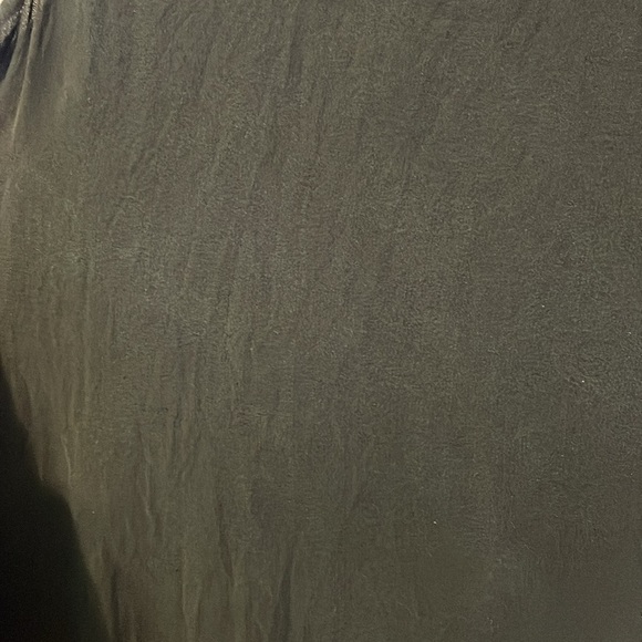 Eileen Fisher Silk Black Mini Shift Dress or Tunic size L - Picture 13 of 16